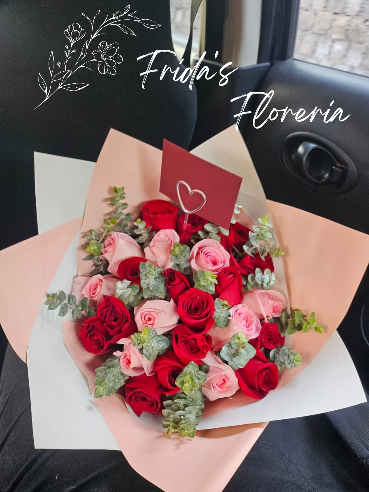 24 Rosas con dollar
