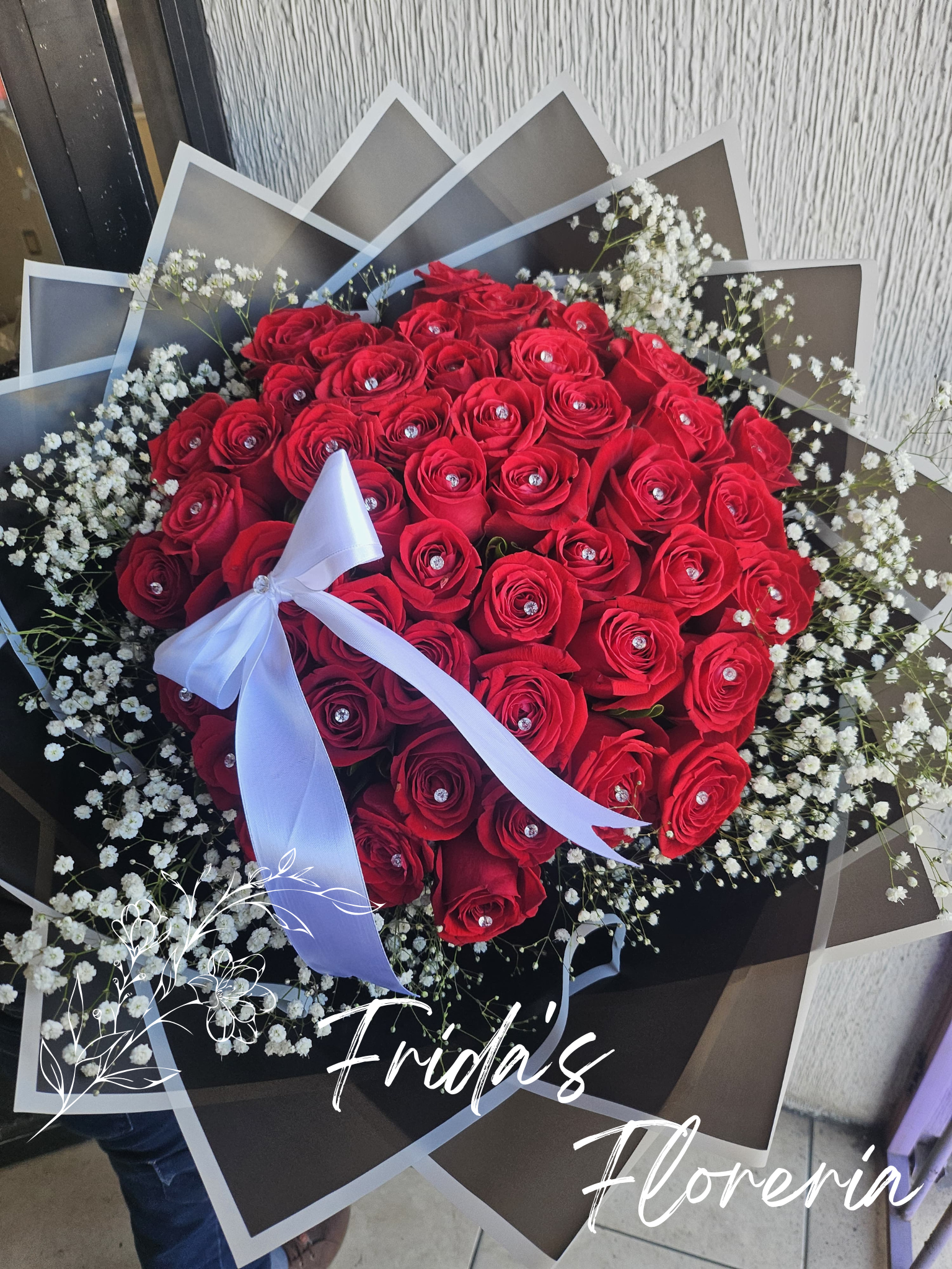 50 Rosas Rojas