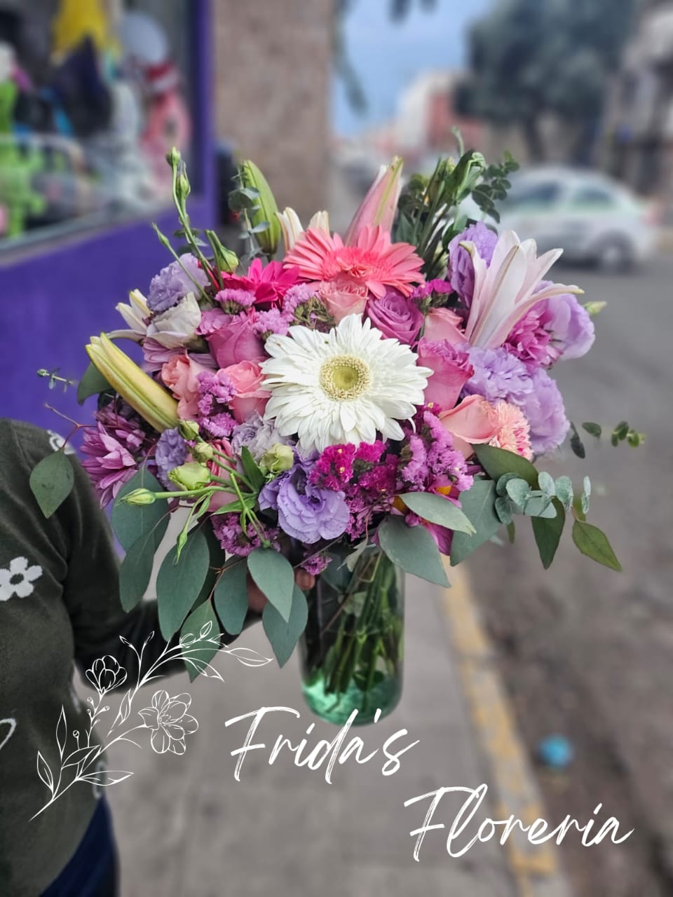 Jarrón de flores
