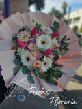 Gerberas con Tulipanes
