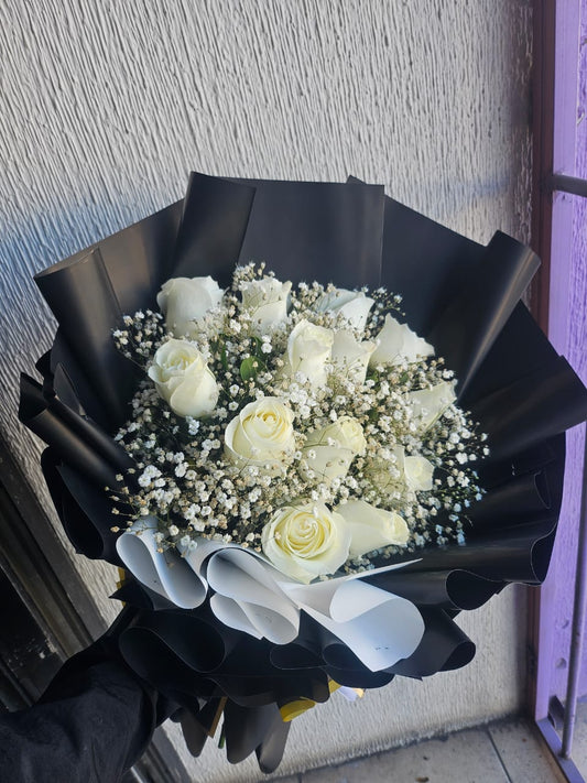 Docena blanca elegante
