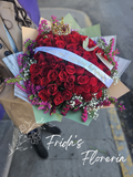 80 Rosas rojas