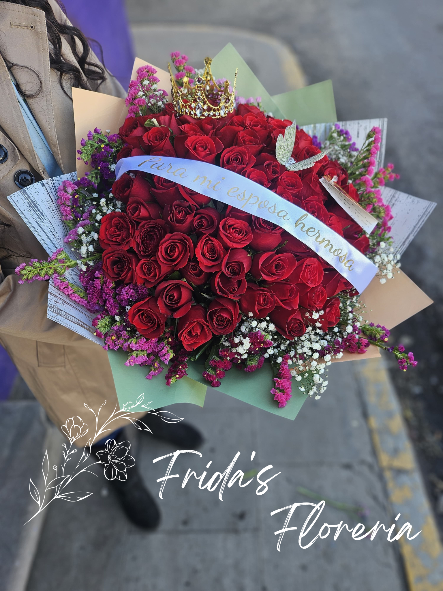 80 Rosas rojas