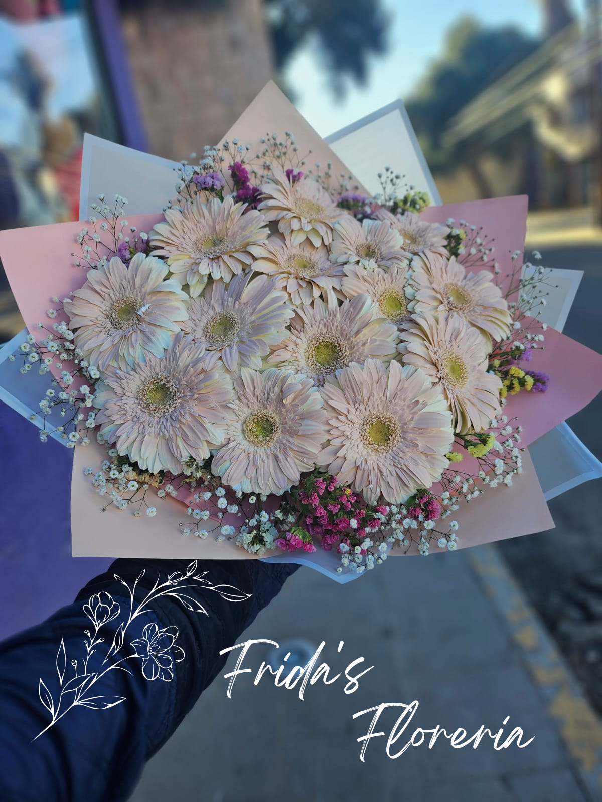 Gerberas Pastel