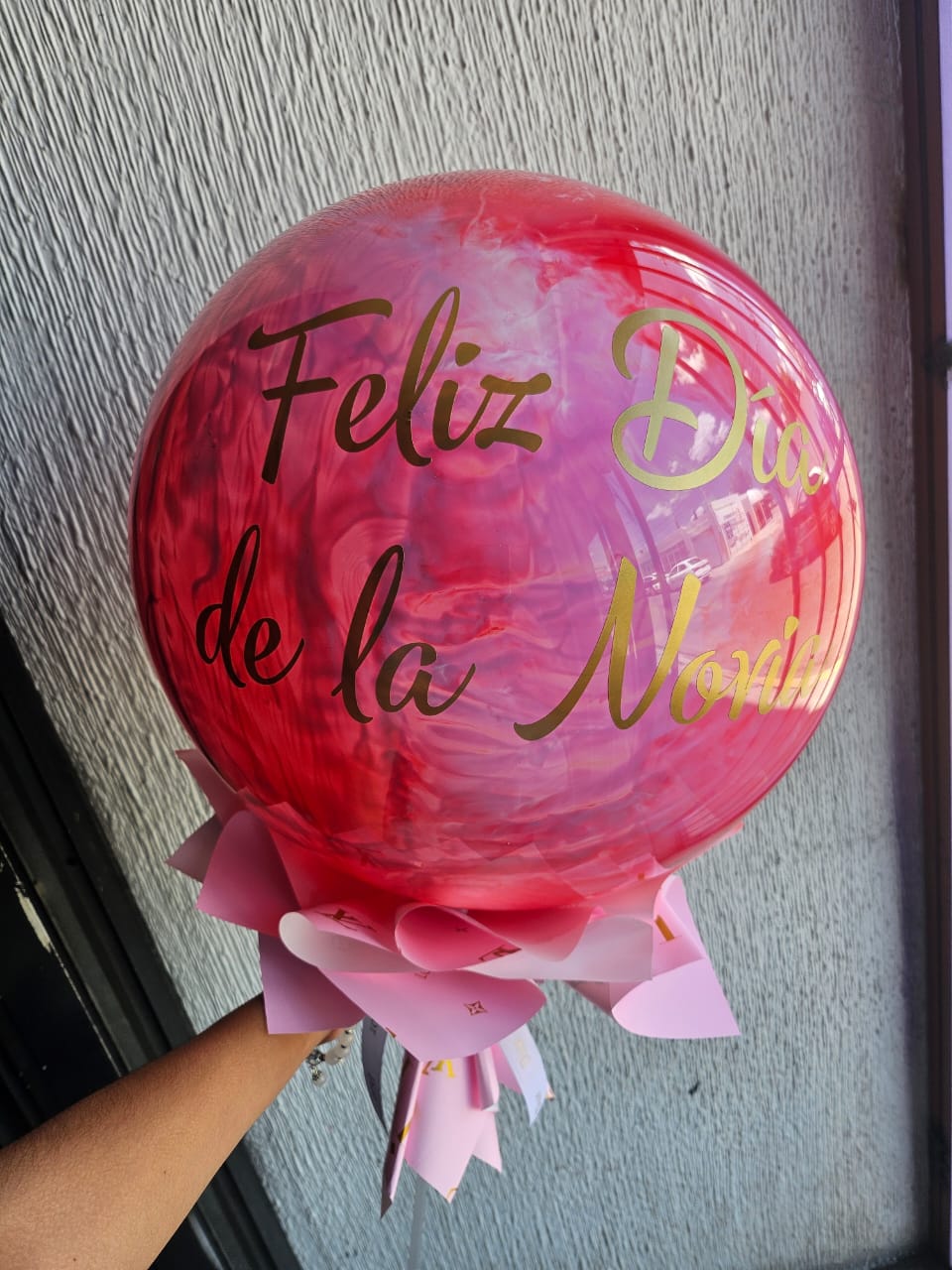 Globo Burbuja con frase