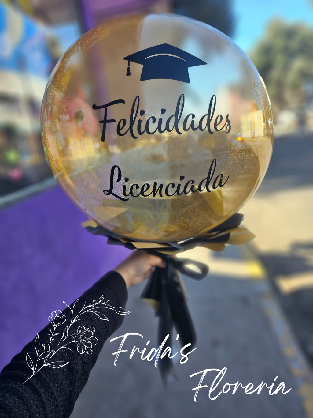 Globo Burbuja con frase