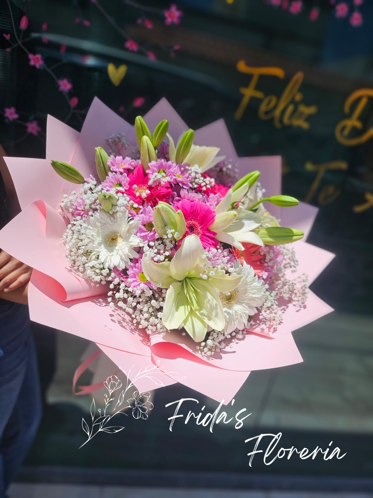 Gerberas con Lirios