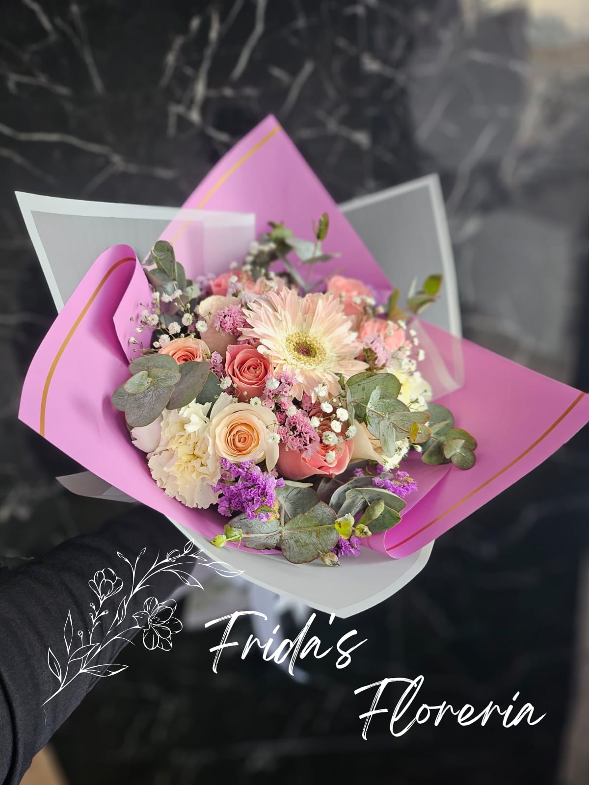 Surtido con gerbera especial