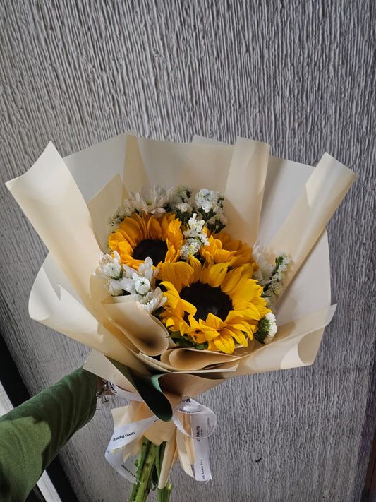 3 girasoles
