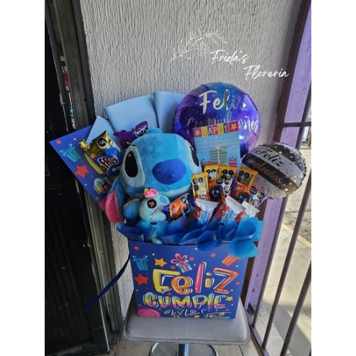 Caja de dulces mediana