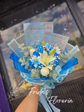 Ramo bouquet azul