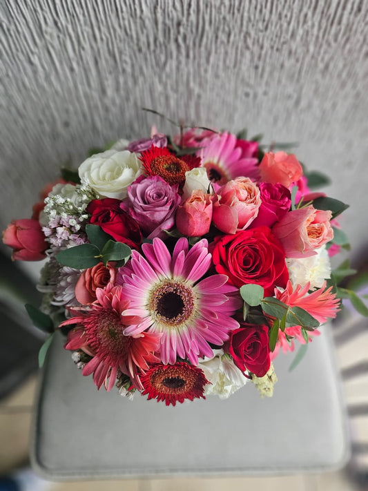 Bouquet floral redondo