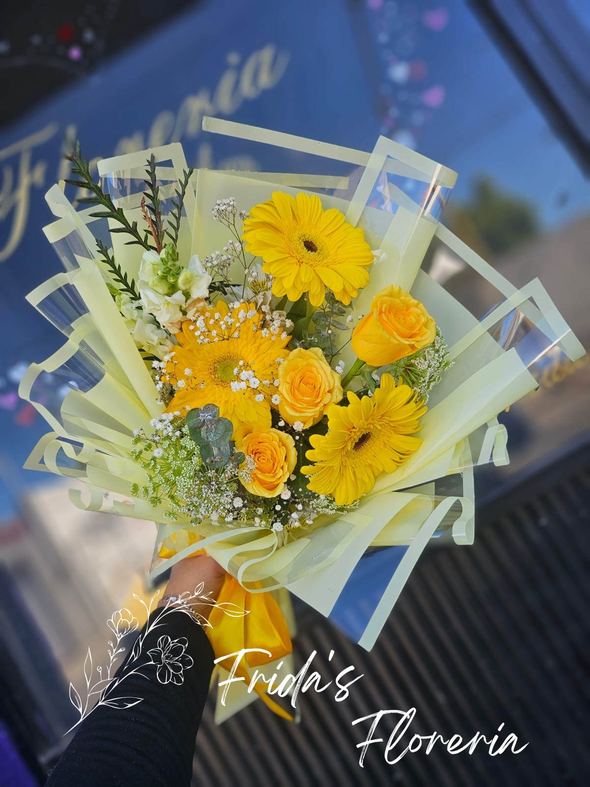 Bouquet amarillo
