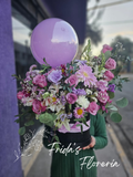 Base Floral con Globo